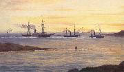 unknow artist Blockade Runner Nashville and Escorts oil painting reproduction